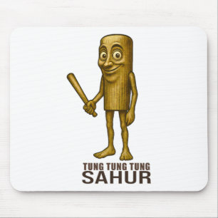 Mousepad Tung Tung Tung Sahur - Crianças Italianas Engraçad