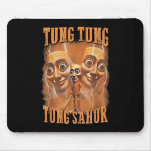 Mousepad Tung Tung Tung Sahur Funny Meme Brainrot Humor Gen