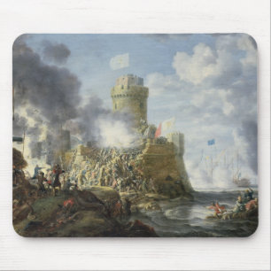 Mousepad Turcos que atacam um porto, 1641