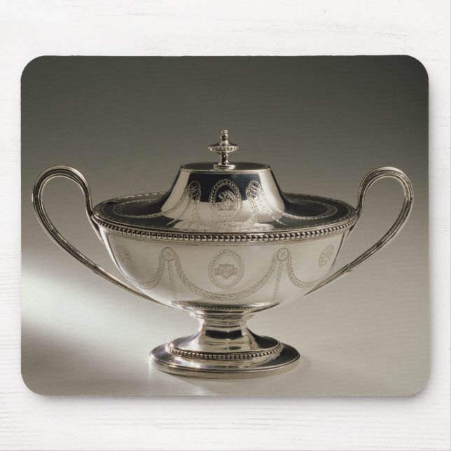 Mousepad Tureen e cobrir do molho de George III (Frente)