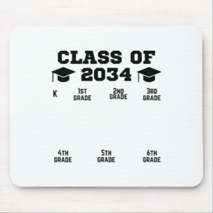 Mousepad Turma de 20&#; Ano letivo Cresça Comigo K-12 Impr