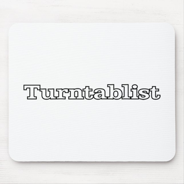 Mousepad Turntablist (Frente)