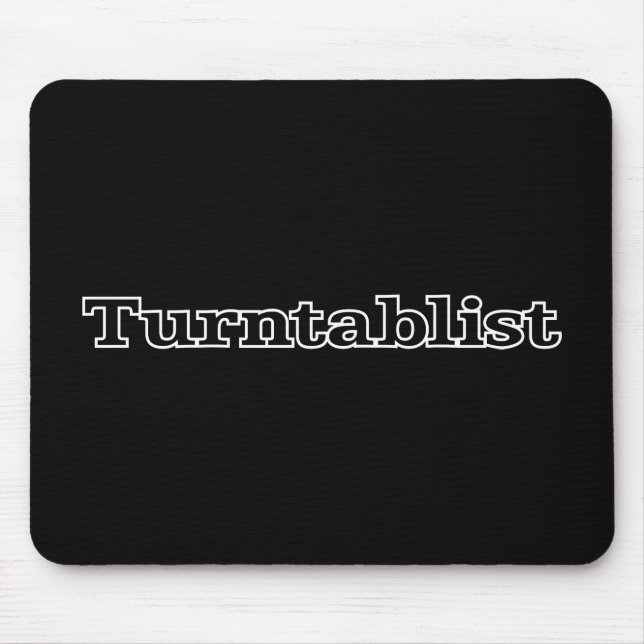 Mousepad Turntablist (Frente)