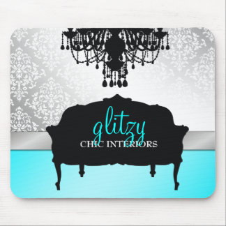 Mousepad Turquesa chique chamativo do boutique 311