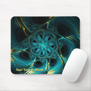 Mousepad Turquesa Elétrica