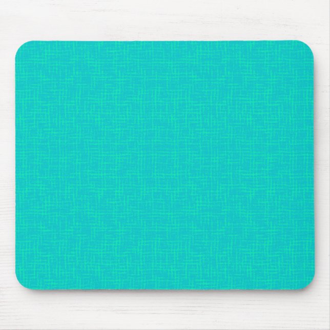 Mousepad Turquesa neon texturizada. (Frente)