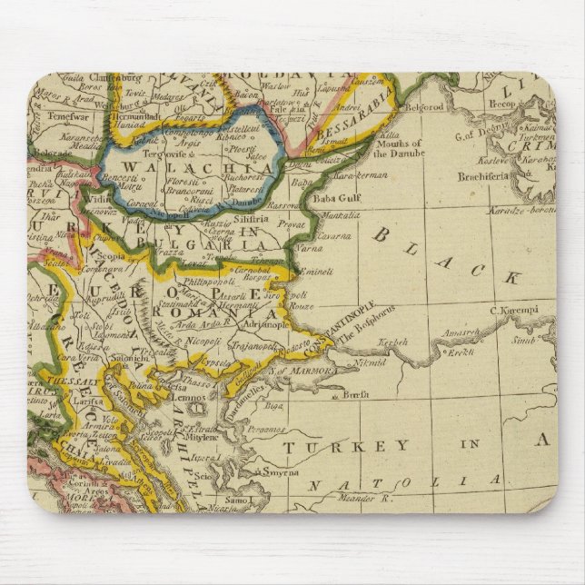 Mousepad Turquia, Hungria (Frente)