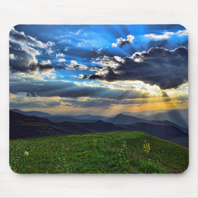Mousepad Turquia, montanhas Kackar, fotografia paisagística (Frente)