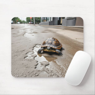 Mousepad Turtle e City Pothole Puddle