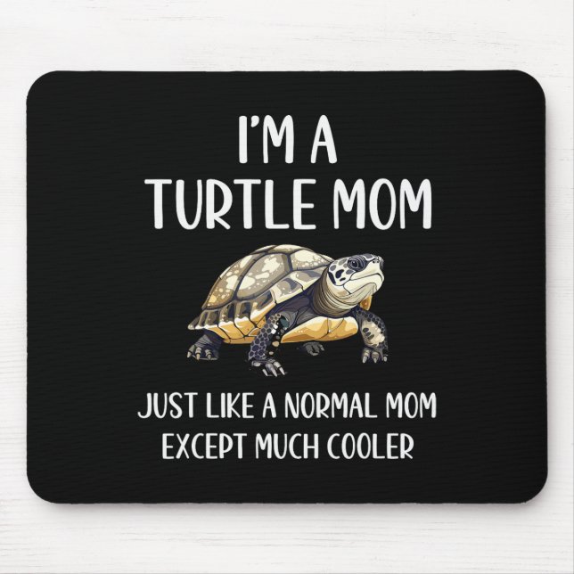 Mousepad Turtle Mãe Definição Engraçada Tartaruga Animais M (Frente)