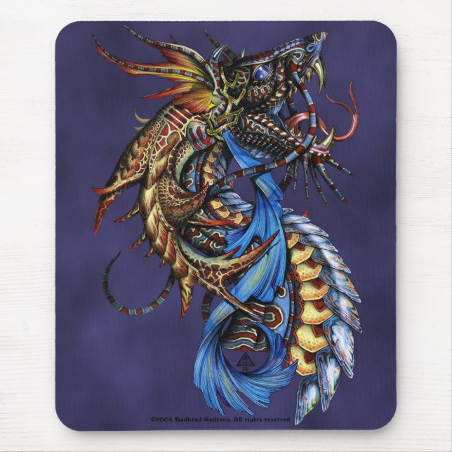 Mousepad Tuskhe, Pad do Rato Rei Penundinkhe (Frente)