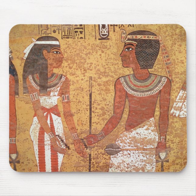 Mousepad Tutankhamun e sua esposa, Ankhesenamun (Frente)