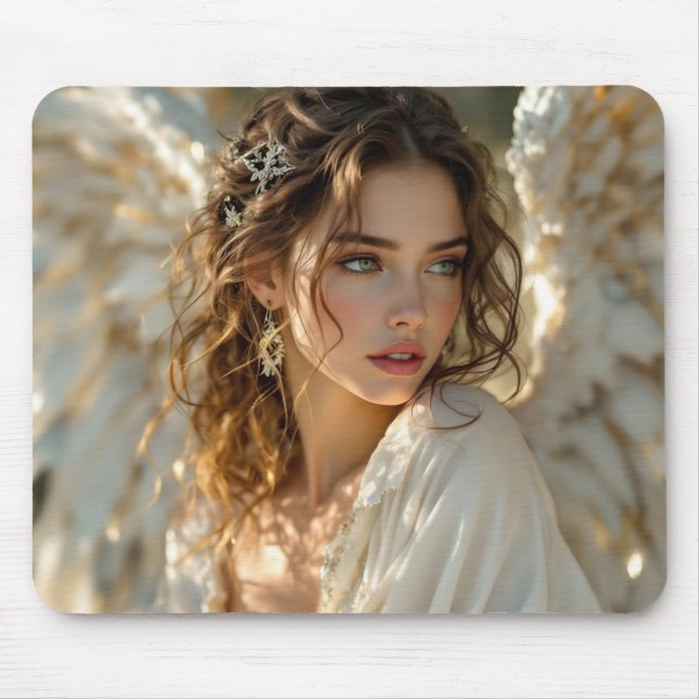 Mousepad Twilight Guardian - Angel of Gilded Wings (Frente)