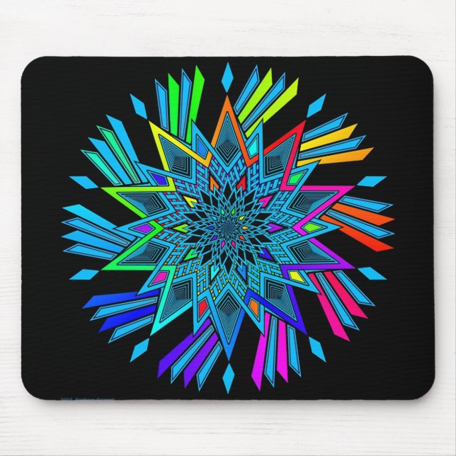 Mousepad Twirl da estrela (Frente)