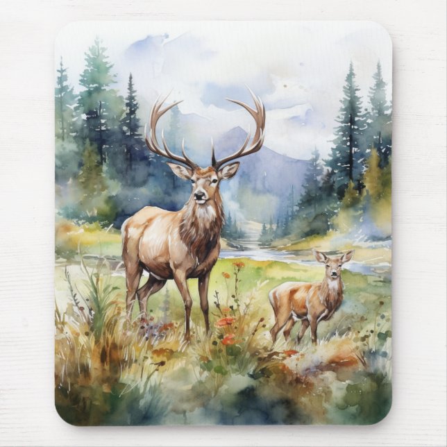 Mousepad Two Deer (Frente)