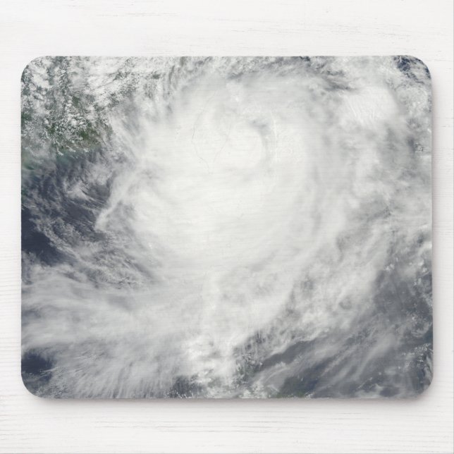 Mousepad Typhoon Morakot sobre Taiwan (Frente)