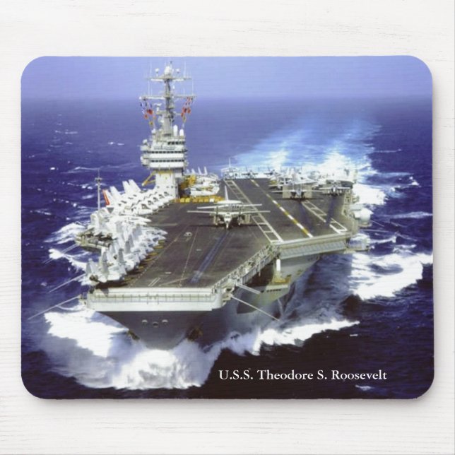 Mousepad U.S.S. Theodore Roosevelt (Frente)