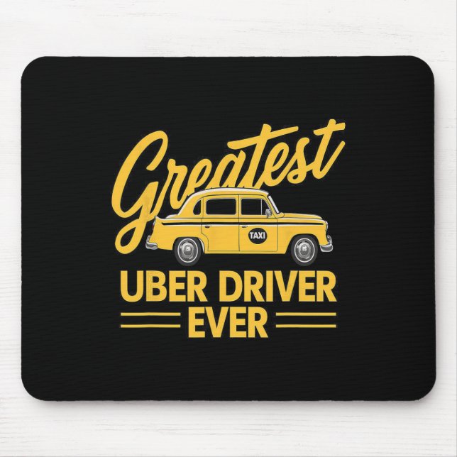 Mousepad Uber Driver Uber Engraçado no Driver Uber 4 (Frente)