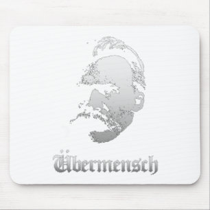 Mousepad Übermensch – Friedrich Nietzsche Melhor Filósofo A