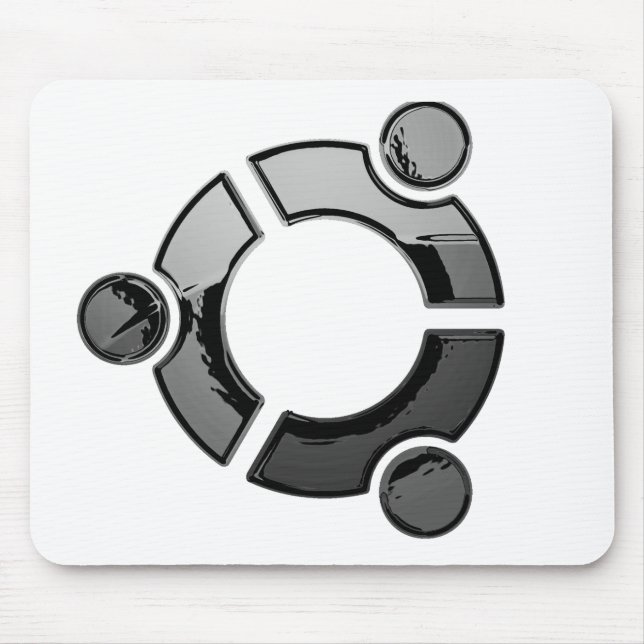 Mousepad Ubuntu (cromo) (Frente)