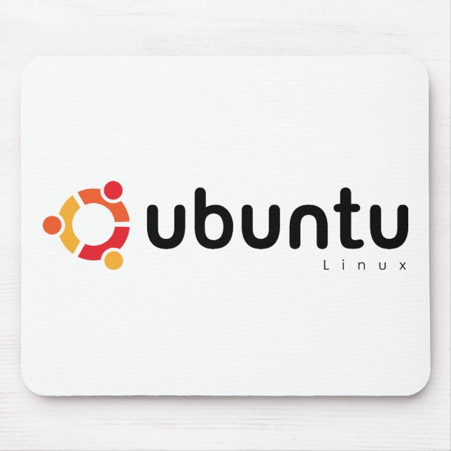 Mousepad Ubuntu Linux Open Source (Frente)