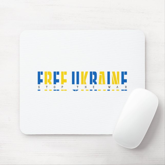Mousepad Ucrânia Livre (Com mouse)