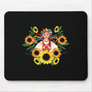 Mousepad Ucrânia Ucraniano Apoio à Ucrânia Eu Estou Com Ucr