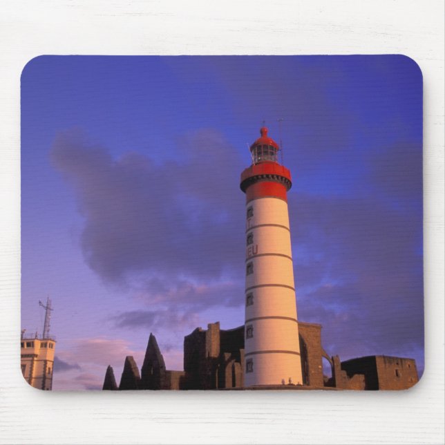 Mousepad UE, França, Bretanha, Finistere, St. Mathieu, (Frente)