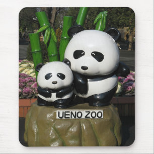 Mousepad Ueno Zoo Panda Sinal