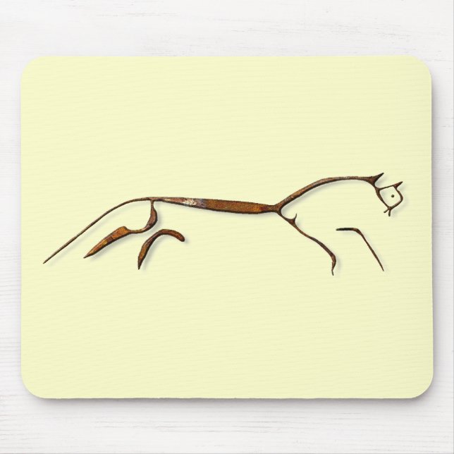 Mousepad Uffington Horse Rust (Frente)