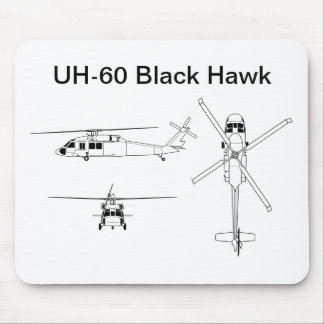 Mousepad UH-60 Black Hawk