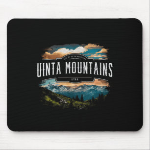 Mousepad Uinta Montanhas Utah Caminhando Ao Ar Exterior Vin