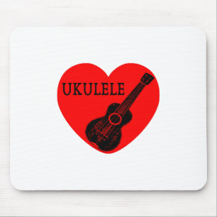 Mousepad Ukulele Love