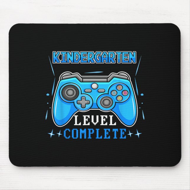 Mousepad Último Dia da Escola Jogo Jogo Nível Jardim Infant (Frente)