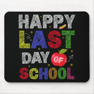 Mousepad Último Dia De Aula Alunos E Professores