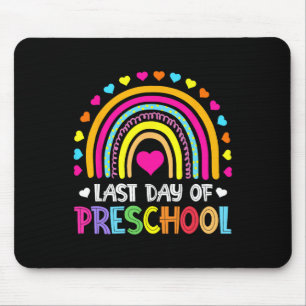 Mousepad Último Dia De Pós-Graduação Do Arco-Íris Da Escola