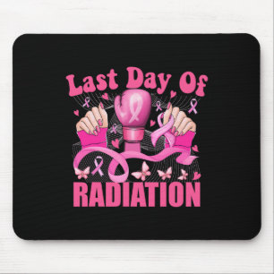 Mousepad Último Dia De Radiação Boxas Luvas Cancer