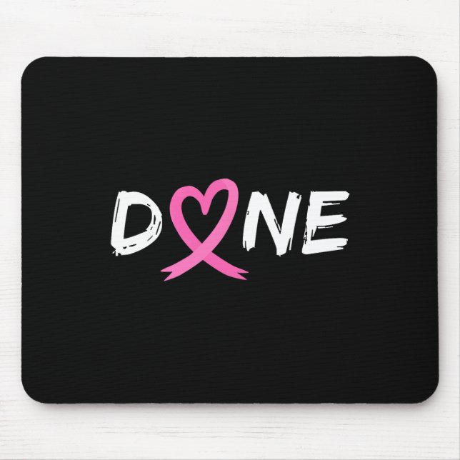 Mousepad Último Dia De Radiação Quimio Cancer Amo Hea (Frente)