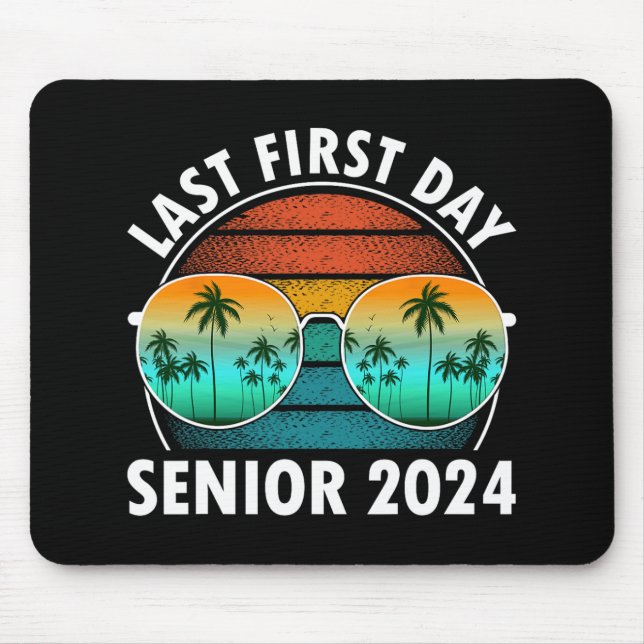 Mousepad Último Primeiro Dia De Mais velho Escolar 2024 Rap (Frente)