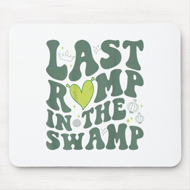 Mousepad Último Romp no pântano (nas costas) (Frente)