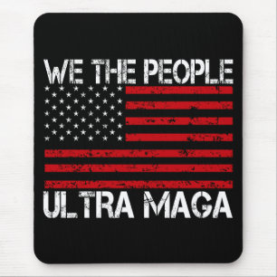 Mousepad Ultra Maga Pro Trump 2024 Republicano Engraçado