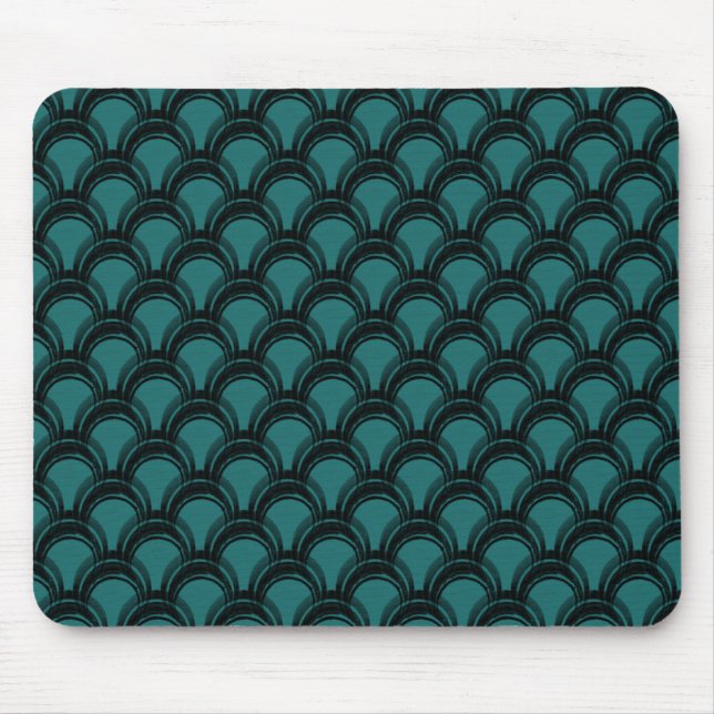 Mousepad Ultramodern Glamor Mousepad, Teal (Frente)