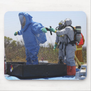 Mousepad Um aeromerador está em uma banheira