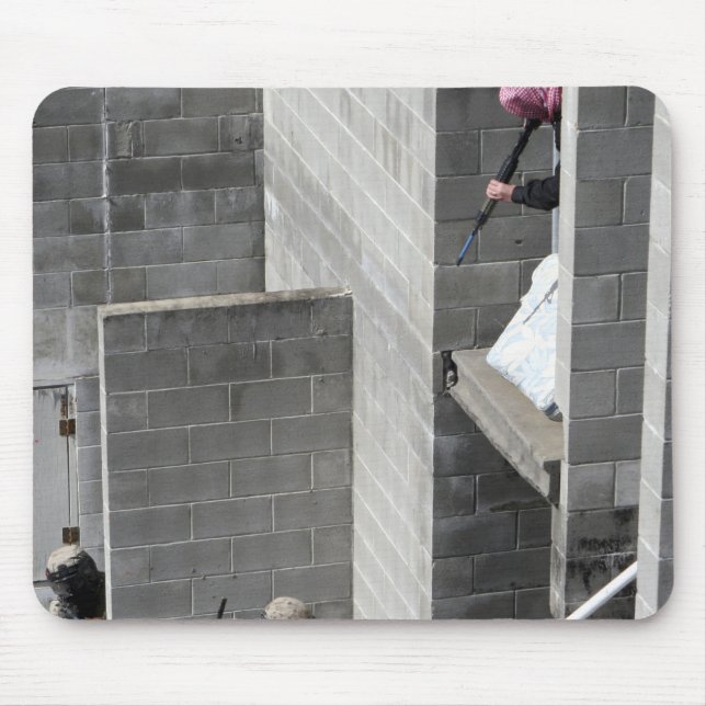 Mousepad Um agressor fuzileiro e inimigo com papéis (Frente)