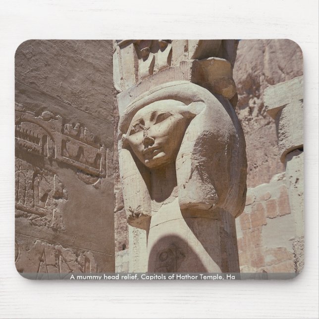 Mousepad Um alivio da cabeça da mamã, Capitólios do templo (Frente)