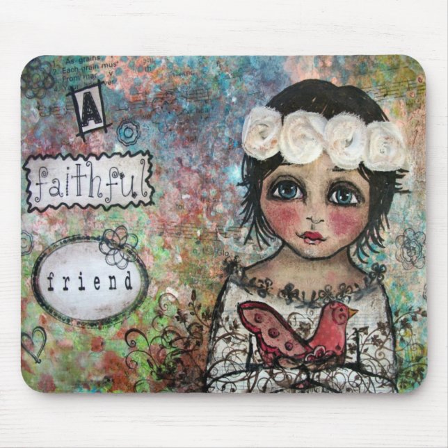 Mousepad um amigo fiel (Frente)