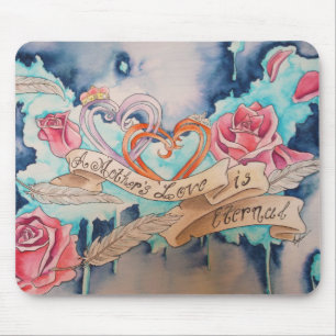 Mousepad Um amor de mãe é eterno