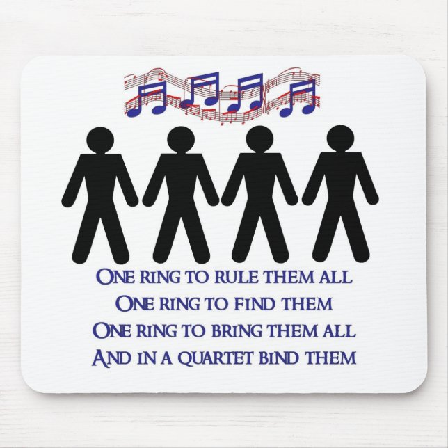 Mousepad Um anel (Frente)