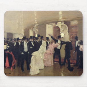 Mousepad Um argumento nos corredores da ópera, 1889