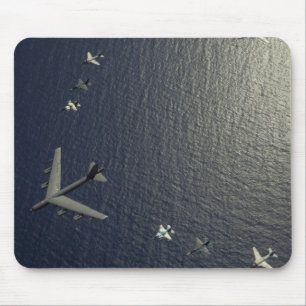 Mousepad Um avião da força aérea de E.U.B-52 Stratofortr